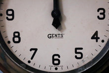Load image into Gallery viewer, Mid-Century Gents’ Of Leicester Industrial Wall Clock
