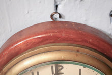Load image into Gallery viewer, Mid-Century Gents’ Of Leicester Industrial Wall Clock
