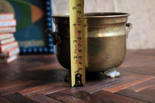 Load image into Gallery viewer, Vintage Small Tripod Brass Planter / Jardinier
