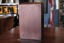 Load image into Gallery viewer, Miniature Oak Smoker’s Cabinet With Glazed Door &amp; Carved Floral Frieze, c.1910
