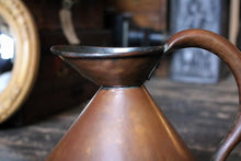 Load image into Gallery viewer, Victorian Copper 2-Gallon Tavern Measure Jug - Crown VR Verified
