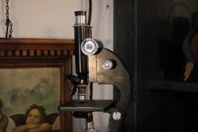 Load image into Gallery viewer, Beck London Model 2 Laboratory Microscope, c.1920s – Black &amp; Brass
