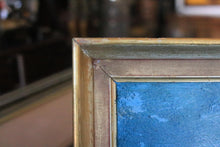Load image into Gallery viewer, Stormy Seascape With Clipper And Icebergs — Signed Vintage Oil On Canvas In Gilt Frame
