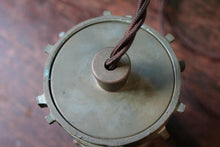 Load image into Gallery viewer, Converted Marine Brass Cylinder Passage Light – Ship’s Fitting - Rewired With New Holder -C. Mid-20th Century
