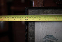 Load image into Gallery viewer, Takahashi Shōtei (Hiroaki) Woodblock Print – Figure With Parasol at Torii Gate, Signed &amp; Sealed, Framed – 31 x 43.5 cm
