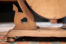 Load image into Gallery viewer, Victorian Mahogany Swing Dressing Table Mirror With Oval Plate, Scroll Supports &amp; Twin Lidded Trinket Wells
