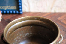 Load image into Gallery viewer, Vintage Small Tripod Brass Planter / Jardinier
