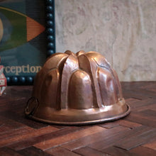 Load image into Gallery viewer, Antique French Tinned Copper Jelly Mould
