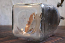 Load image into Gallery viewer, Antique Glass Jar Butter Churn – Cast-Iron Crank &amp; Wooden Paddle – Canadian Made
