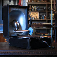 Load image into Gallery viewer, Decca “XL” Portable Gramophone Phonograph Record Player — London Made — Non-Working
