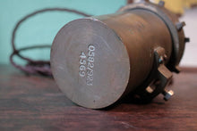 Load image into Gallery viewer, Converted Marine Brass Cylinder Passage Light – Ship’s Fitting - Rewired With New Holder -C. Mid-20th Century
