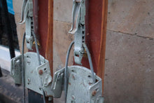 Load image into Gallery viewer, Vintage Swedish Wooden Skis With Cable Bindings — Bröderna Sandströms — c.1930s–50s — 190 cm
