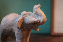Load image into Gallery viewer, Small Vintage Indian Hand-Carved Stone Elephant

