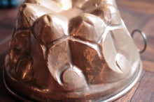 Load image into Gallery viewer, Antique French Tinned Copper Jelly Mould
