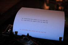 Load image into Gallery viewer, Underwood Standard Portable Typewriter — Gloss Black, Working, Fresh Ribbon, With Base/Case
