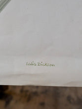 Load image into Gallery viewer, Lalia Dickson (1913–1985) Signed Botanical Study Of White Irises – Original Mid-Century Watercolour/Gouache On Paper – 38 x 57 cm
