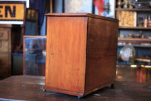 Load image into Gallery viewer, Antique Miniature Chest Of Drawers / Apprentice Style Collector’s Cabinet – 35 x 33 x 21cm
