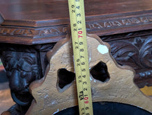 Load image into Gallery viewer, Vintage Gilt Oval Wall Mirror With Ornate Rococo Style Frame And Foxed Glass, 72 x 45cm
