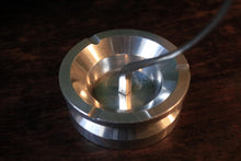 Load image into Gallery viewer, Vintage 1930's Italian Aviation Airplane Ashtray Sculpture - Machined Aluminum Desk Ashtray - 27 Cm / 10.6 In
