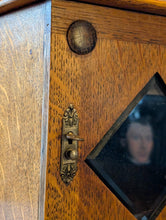 Load image into Gallery viewer, Antique Arts and Crafts Oak Smoker’s Cabinet C.1910
