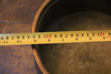 Load image into Gallery viewer, Antique South Asian Brass Cooking Pot / Planter / Bowl - 24 x 13cm

