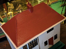 Load image into Gallery viewer, Vintage C.1950's Folk Art Handmade Wooden Dolls’ House
