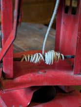Load image into Gallery viewer, Vintage Red Tinplate Crane Truck Toy
