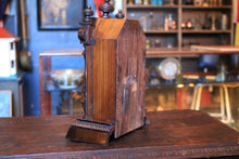 Load image into Gallery viewer, Antique Victorian Mantel Clock With Architectural Columns – 46cm / 18.1" Tall
