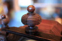 Load image into Gallery viewer, Antique Victorian Mantel Clock With Architectural Columns – 46cm / 18.1" Tall
