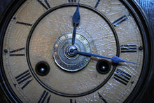 Load image into Gallery viewer, Antique Victorian Mantel Clock With Architectural Columns – 46cm / 18.1" Tall
