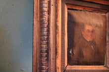 Load image into Gallery viewer, Antique Miniature Portrait In Gilt Frame – Small Framed Gentleman Painting – 9 x 8 cm
