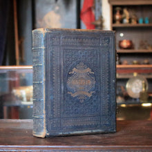 Load image into Gallery viewer, Antique Brown’s Self-Interpreting Family Bible, Thomas C. Jack Edinburgh, Coloured Plates, Ornate Metal Clasps, Large Victorian Volume
