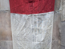 Load image into Gallery viewer, Large Antique Nautical Pennant Flag, Red White Blue Maritime - Wall Hanging - 58 x 234 Cm (22.8 x 92.1 In)
