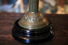 Load image into Gallery viewer, Victorian Oil Lamp With Opaline Globe Shade - Banford England Burner - 66 Cm / 26 In
