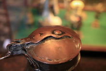 Load image into Gallery viewer, Antique Large Copper Lidded Water Jug - Rustic Farmhouse Ewer Pitcher - 41cm / 16.1in
