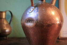 Load image into Gallery viewer, Antique Middle Eastern Copper Ewer - Long Spout Water Pitcher - 30 Cm Tall

