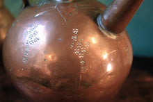 Load image into Gallery viewer, Antique Middle Eastern Copper Ewer - Long Spout Water Pitcher - 30 Cm Tall
