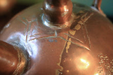 Load image into Gallery viewer, Antique Middle Eastern Copper Ewer - Long Spout Water Pitcher - 30 Cm Tall
