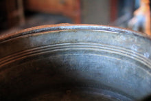 Load image into Gallery viewer, Antique Ottoman Copper Cauldron Pot With Bail Handle - Planter - Jardiniere - 27 Cm / 10.6 In Wide - 19 Cm / 7.5 Tall
