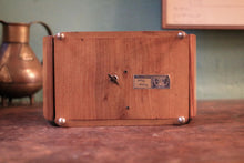 Load image into Gallery viewer, Italian Musical Cigar / cigarette Box - Maria Mari Made In Italy - Art Deco Wooden Smoking Box With Storage Compartments
