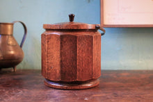 Load image into Gallery viewer, Vintage Oak Ice Bucket With Metal Liner - 17 Cm (6.7 In) Tall
