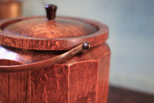 Load image into Gallery viewer, Vintage Oak Ice Bucket With Metal Liner - 17 Cm (6.7 In) Tall
