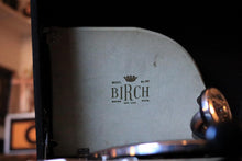 Load image into Gallery viewer, Working Birch Model No. 30 Portable Suitcase Gramophone - Wind-Up Phonograph Record Player
