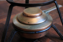 Load image into Gallery viewer, Vintage Culinox Swiss Fondue Pot Set - Copper-Toned 1 L Pot With Stand &amp; Spirit Burner
