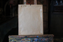 Load image into Gallery viewer, 26 X 32 Cm - Antique Framed Chinese Floral Painting With Calligraphy - 10.2" X 12.6"
