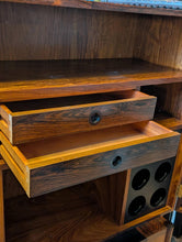 Load image into Gallery viewer, Robert Heritage High Point Rosewood Cocktail Cabinet - Mid Century Drinks Cabinet On Stand
