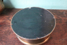 Load image into Gallery viewer, Antique Brass Wind up Bulkhead Wall Clock - Roman Numeral Dial - Working - 20 Cm
