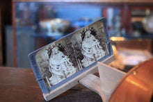 Load image into Gallery viewer, Antique Wooden Stereoscope Viewer - Victorian Stereoview Cards - Grand Tour Travel Photographs
