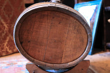 Load image into Gallery viewer, Antique Naval Ship Water Barrel – From HMS Venerable – Exhibition Provenance Dundee – 58 cm Wide
