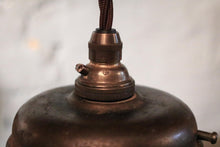 Load image into Gallery viewer, Vintage 1940's Art Deco Frosted Glass Pendant Light - Rewired With New B22 Bulb Holder
